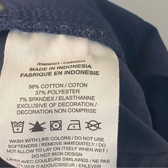 Nike Women's Slim Fit Navy Blue Golf Pants Style BV6081-451 10 M - Picture 8 of 13